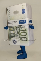 kostium reklamowy 100 euro