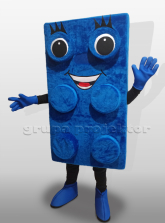 Strój maskotki Klocek