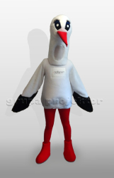 Strój maskotki Bociek