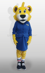 Strój maskotki Lwiczka Urzędniczka